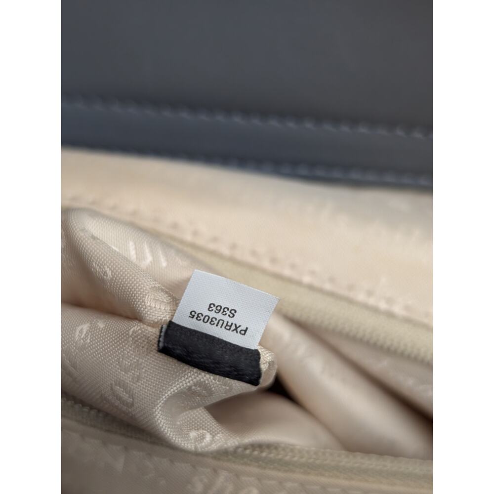 Kate Spade Gray Wool and Leather Dazzle Dot Bag with Storybook Lining - Picture 12 of 15